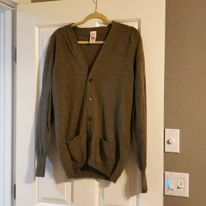 Men's button up cardigan